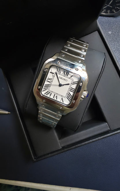 SANTOS 34mm SILVER