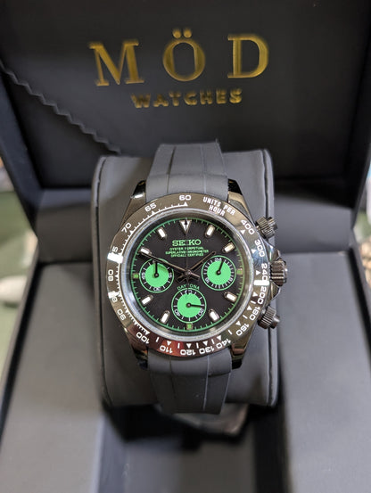SEIKO-LEX BLACK DAYTONA