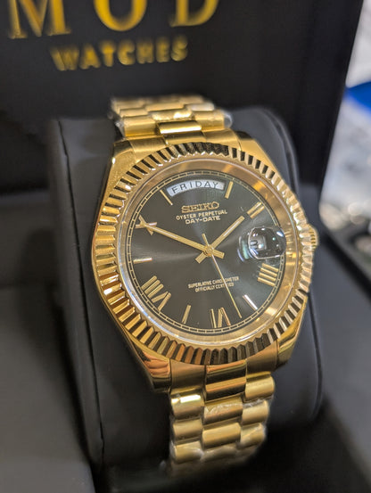SEIKO-LEX GOLD DAY-DATE