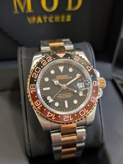 SEIKO-LEX ROOTBEER OYSTER GMT