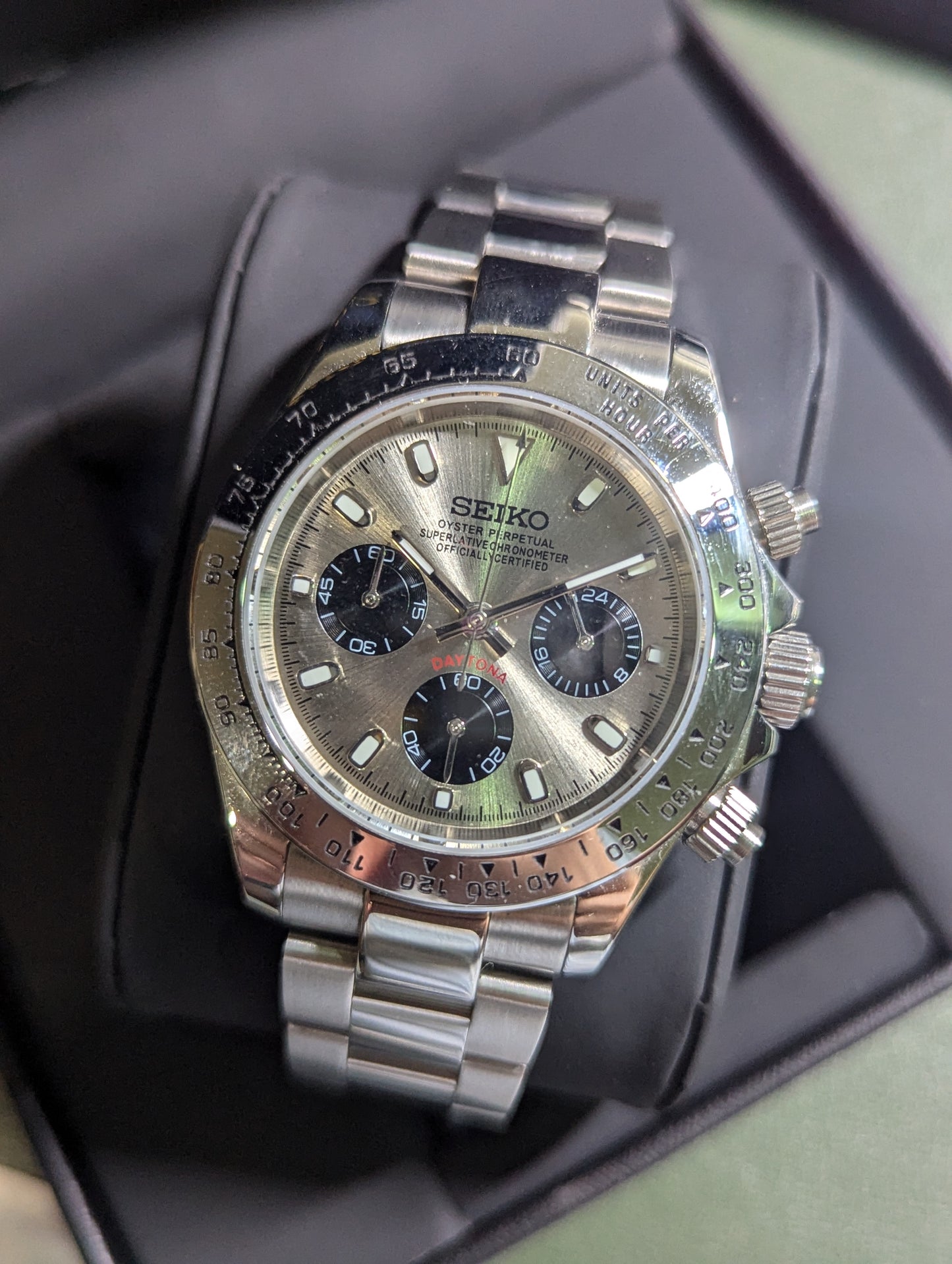 SEIKO-LEX GHOST DAYTONA