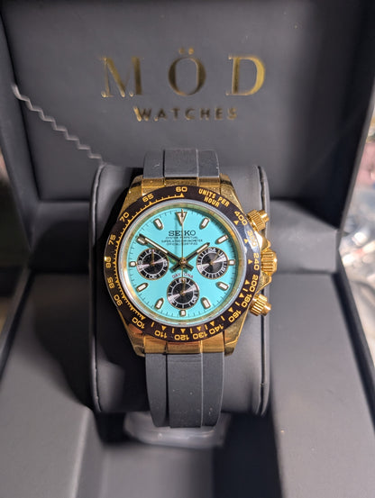 SEIKO-LEX YELLOW GOLD TIFFANY DAYTONA