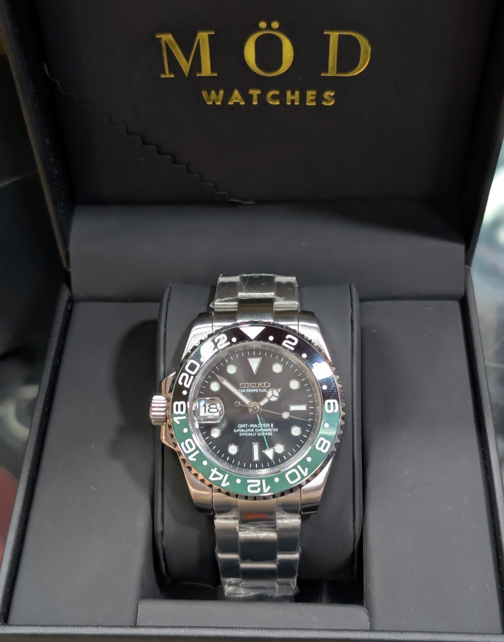 SEIKO-LEX "LEFTY" SPRITE GMT
