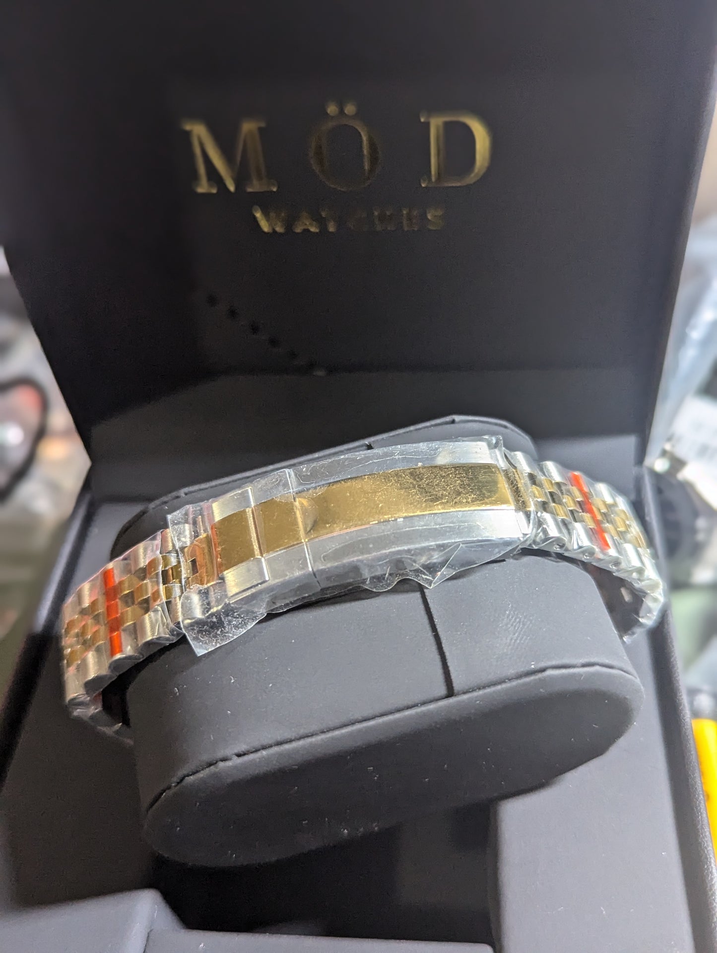 SEIKO-LEX BLACK DIAMOND YELLOW GOLD DJ (TWO TONE)