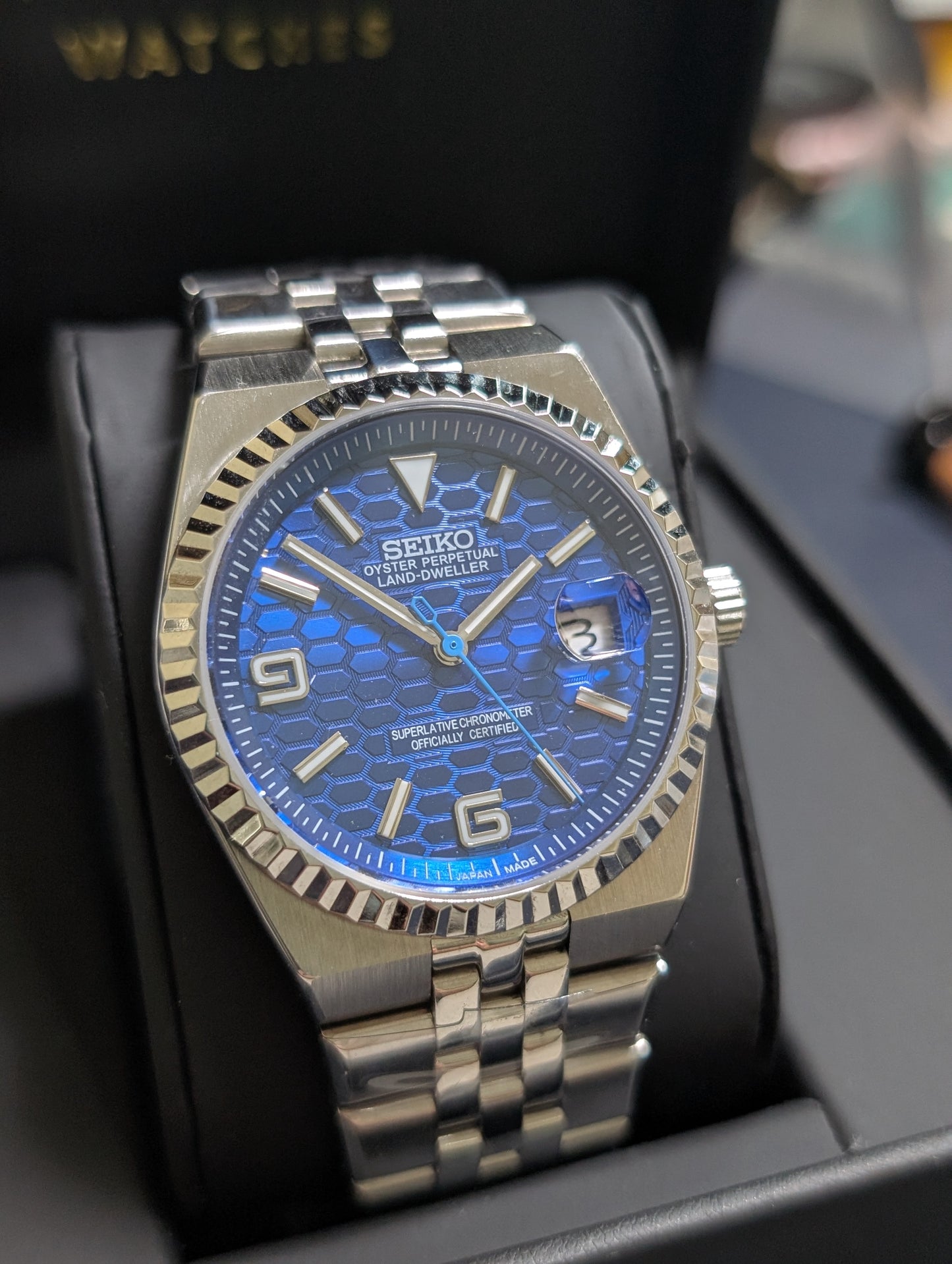 SEIKO-LEX BLUE LAND DWELLER 40MM