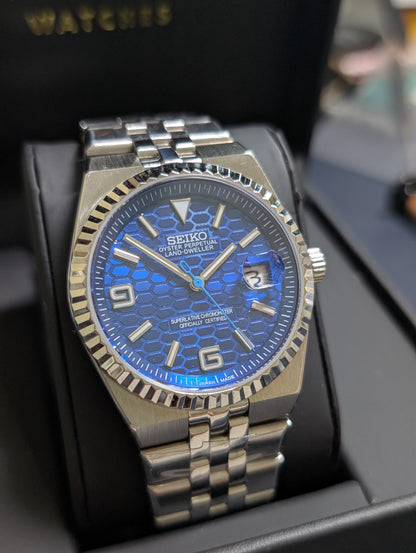 SEIKO-LEX BLUE LAND DWELLER 40MM