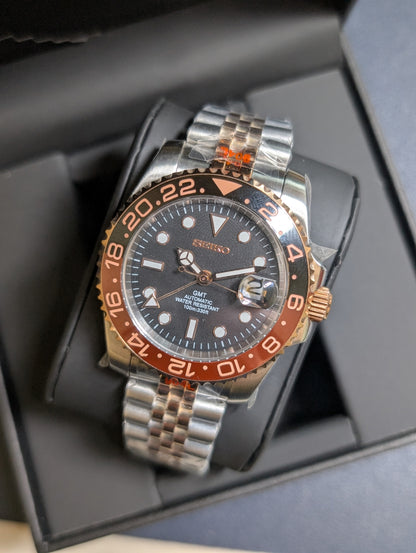 SEIKO-LEX ROOTBER JUBILEE GMT