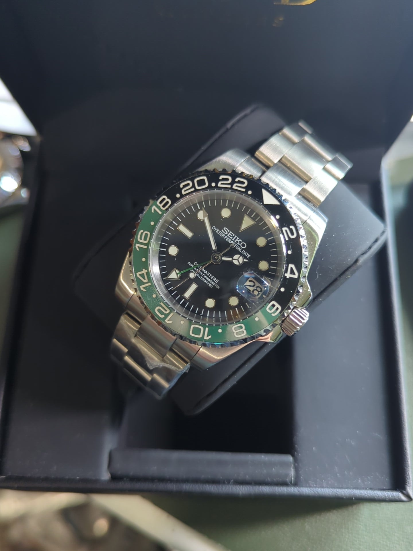SEIKO-LEX SPRITE GMT